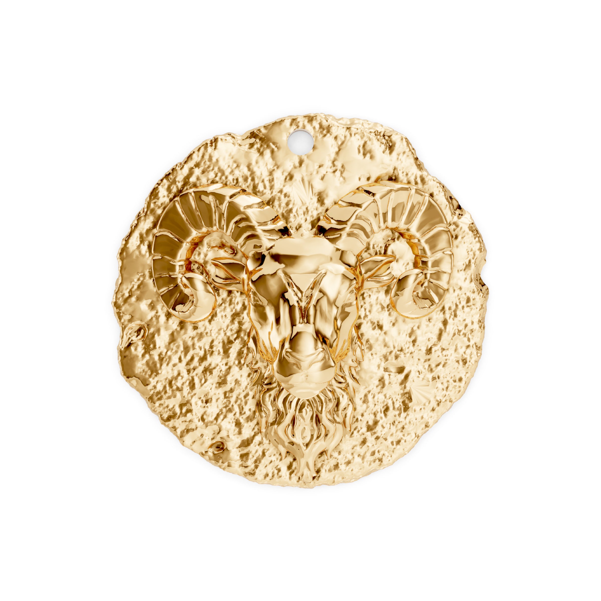 Aries Zodiac Medallion