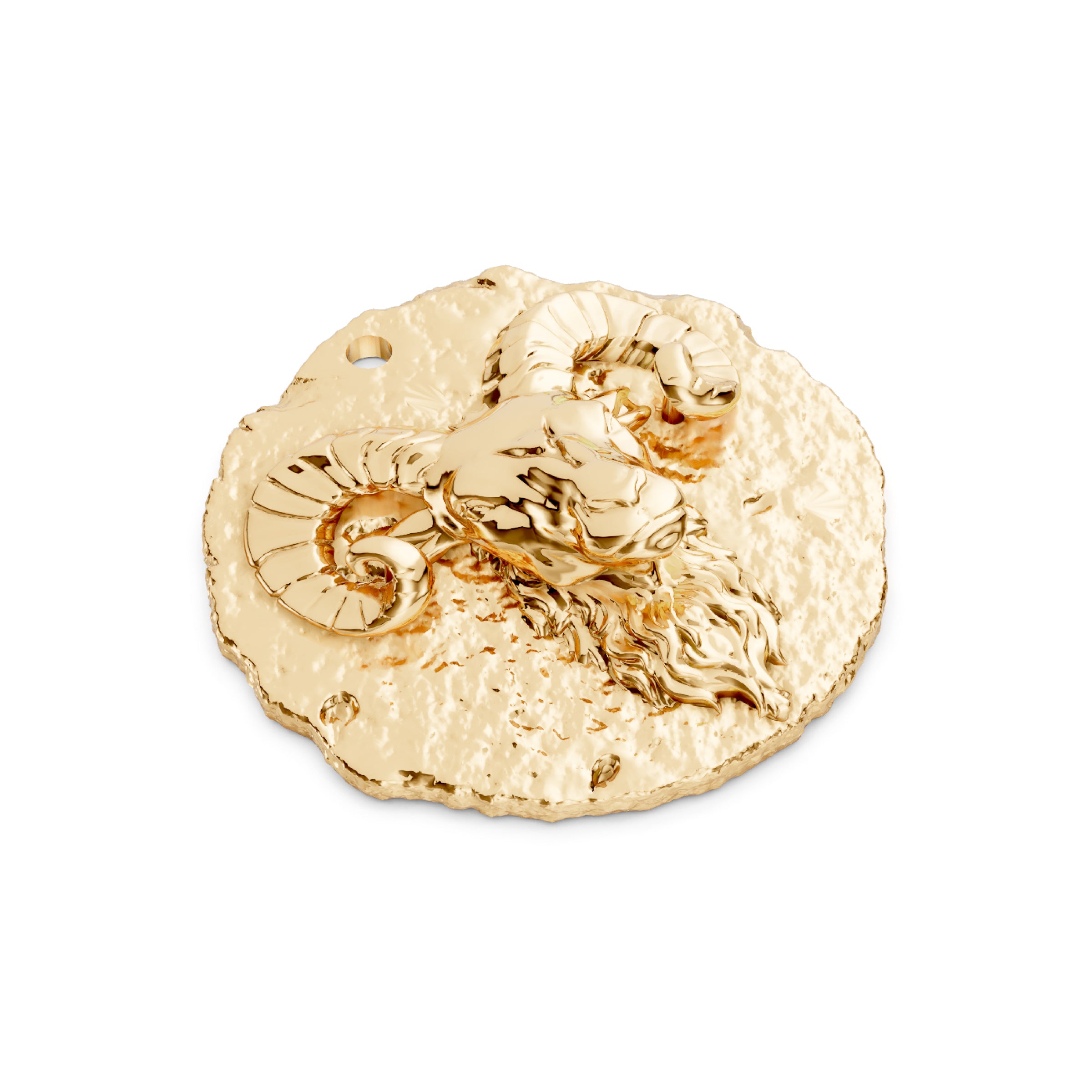 Aries Zodiac Medallion