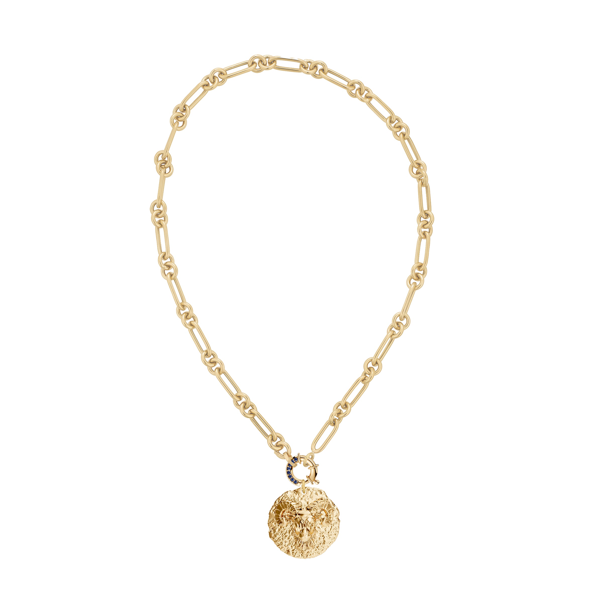 Aries Zodiac Medallion