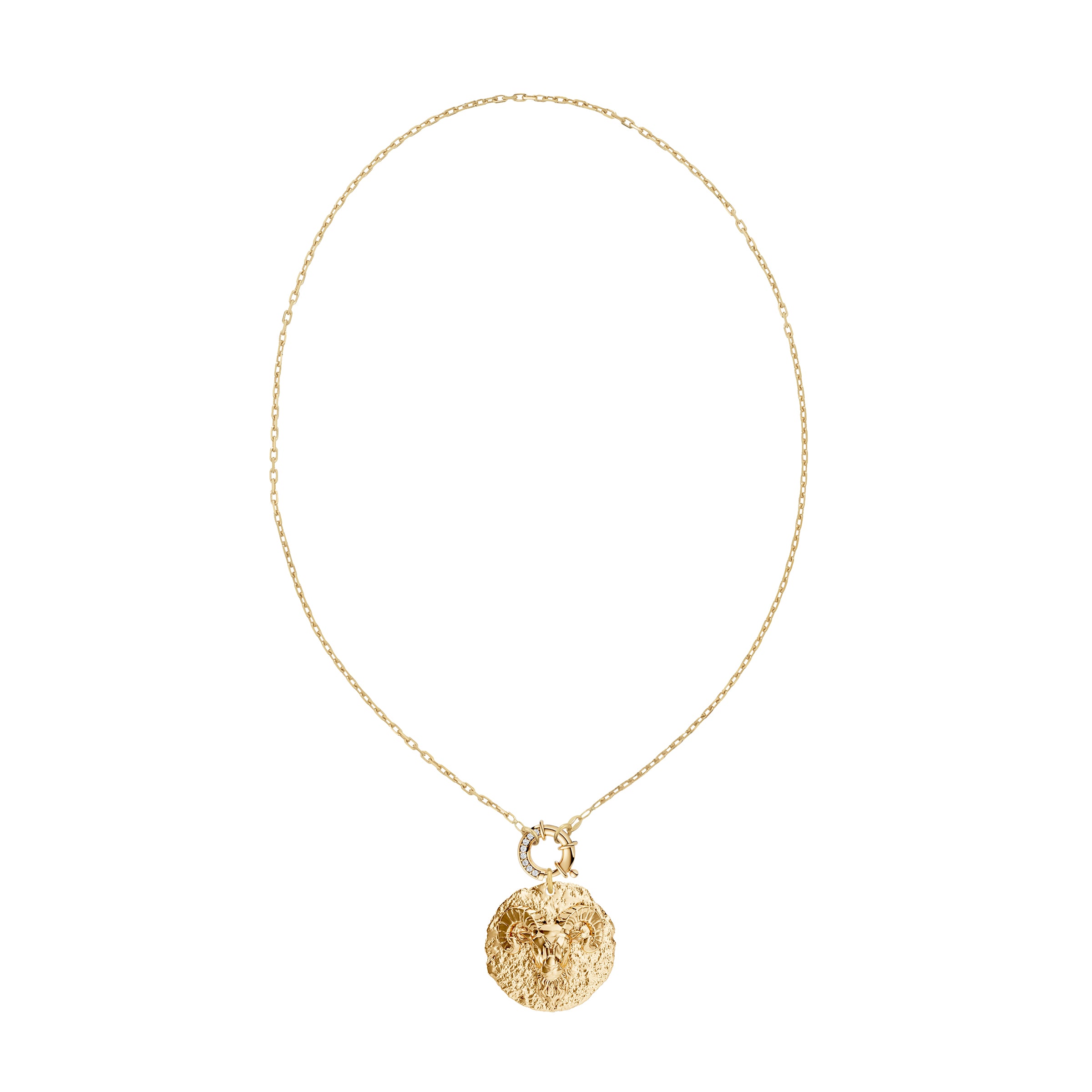 Aries Zodiac Medallion