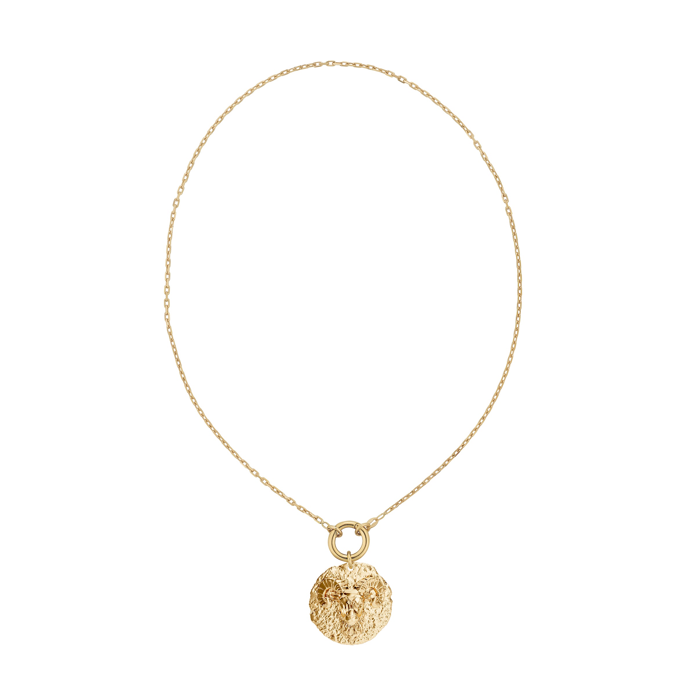 Aries Zodiac Medallion