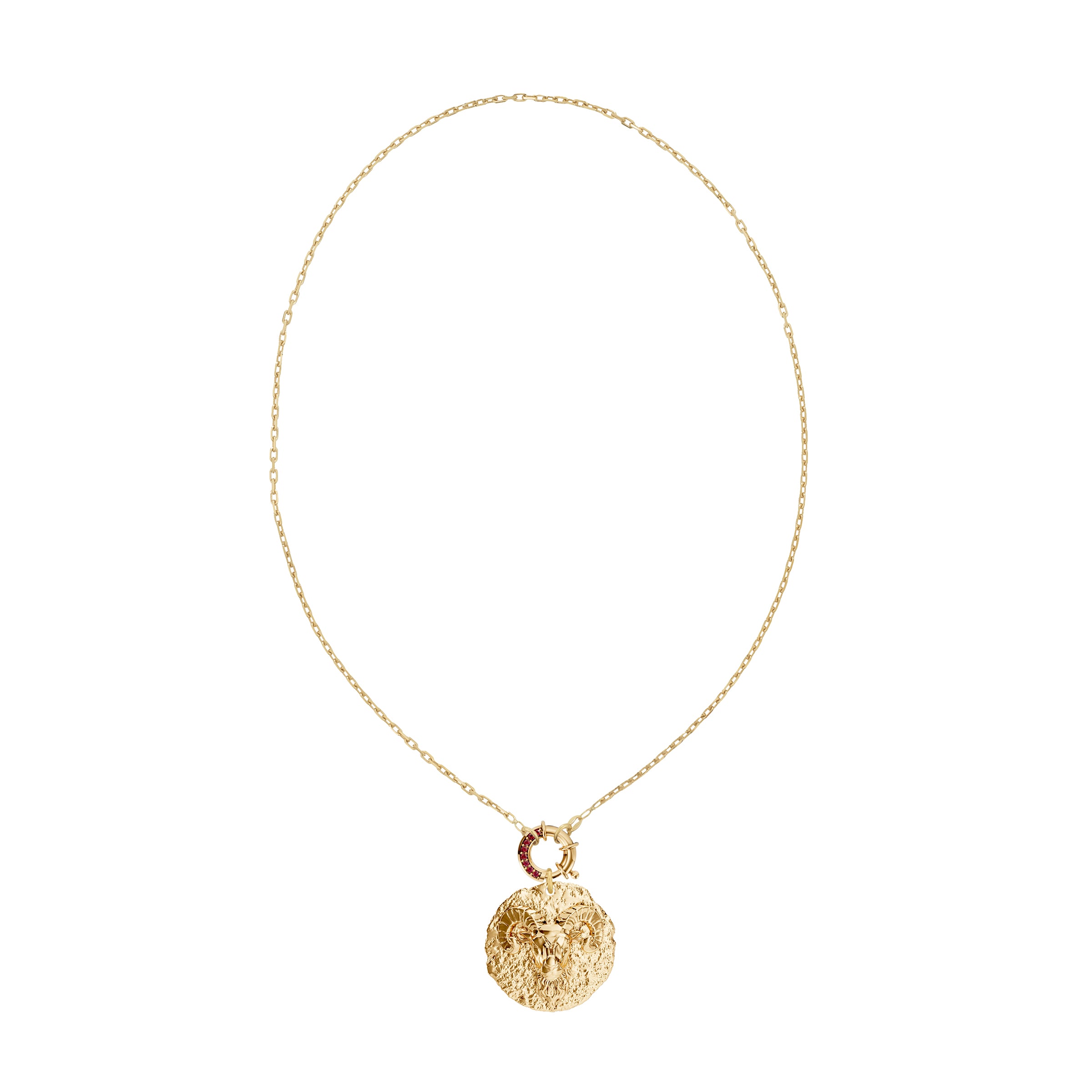 Aries Zodiac Medallion