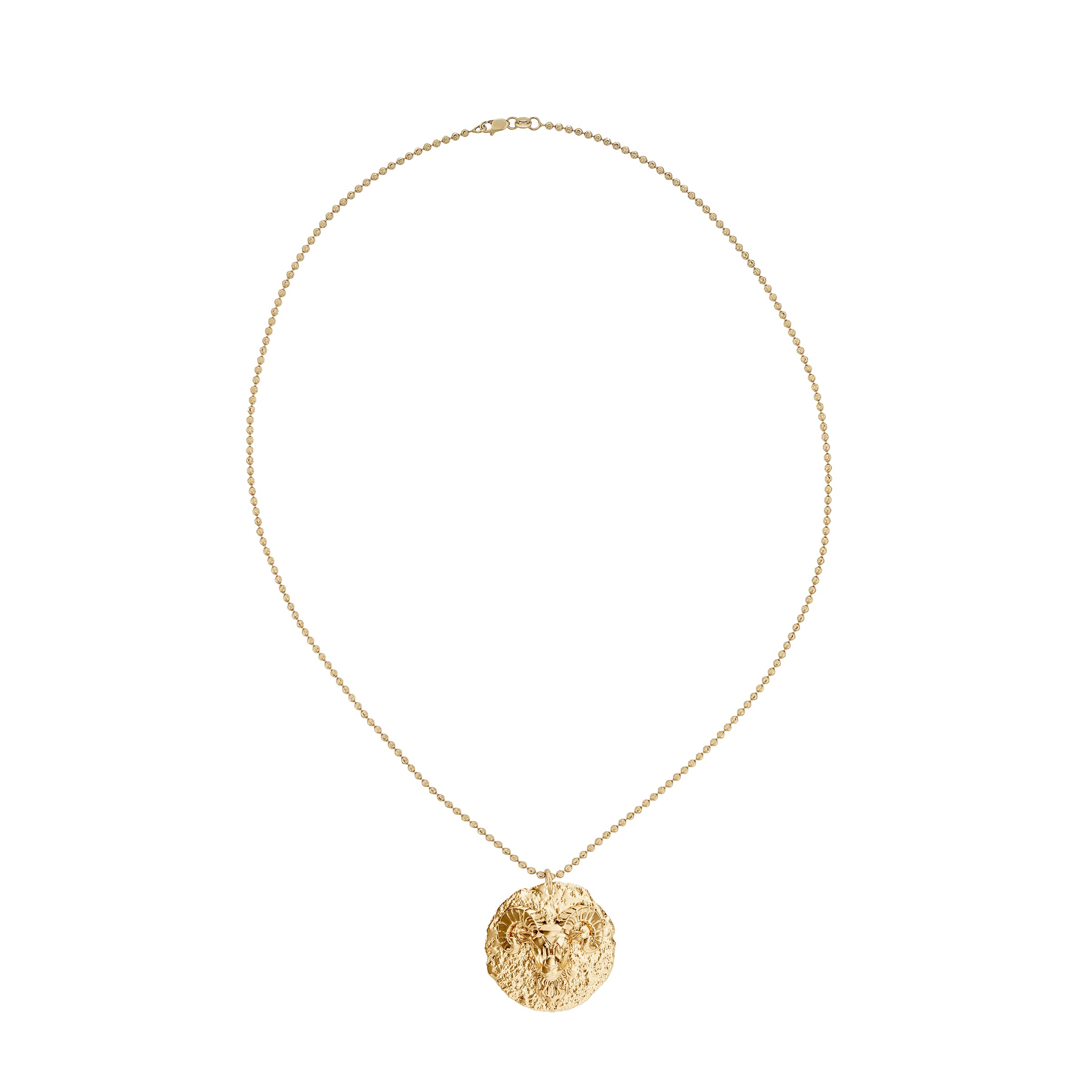 Aries Zodiac Medallion