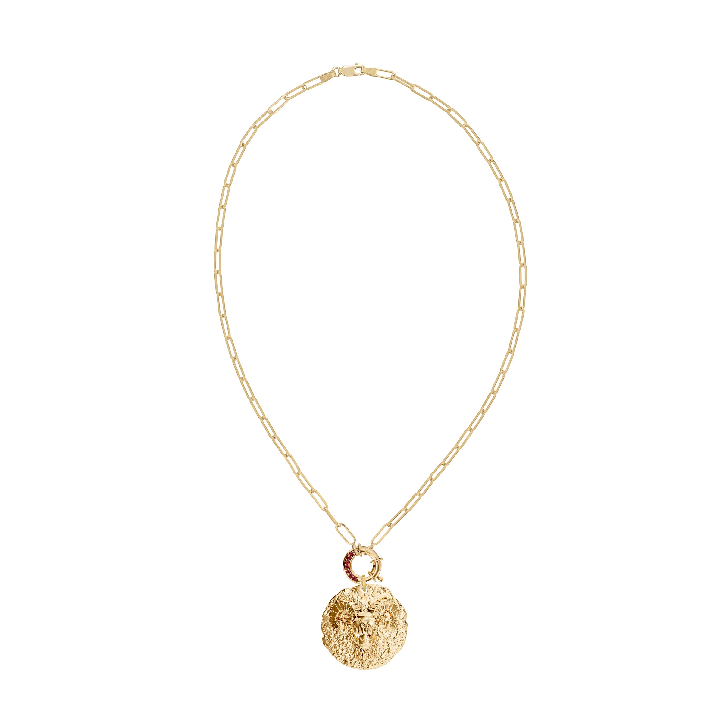 Aries Zodiac Medallion