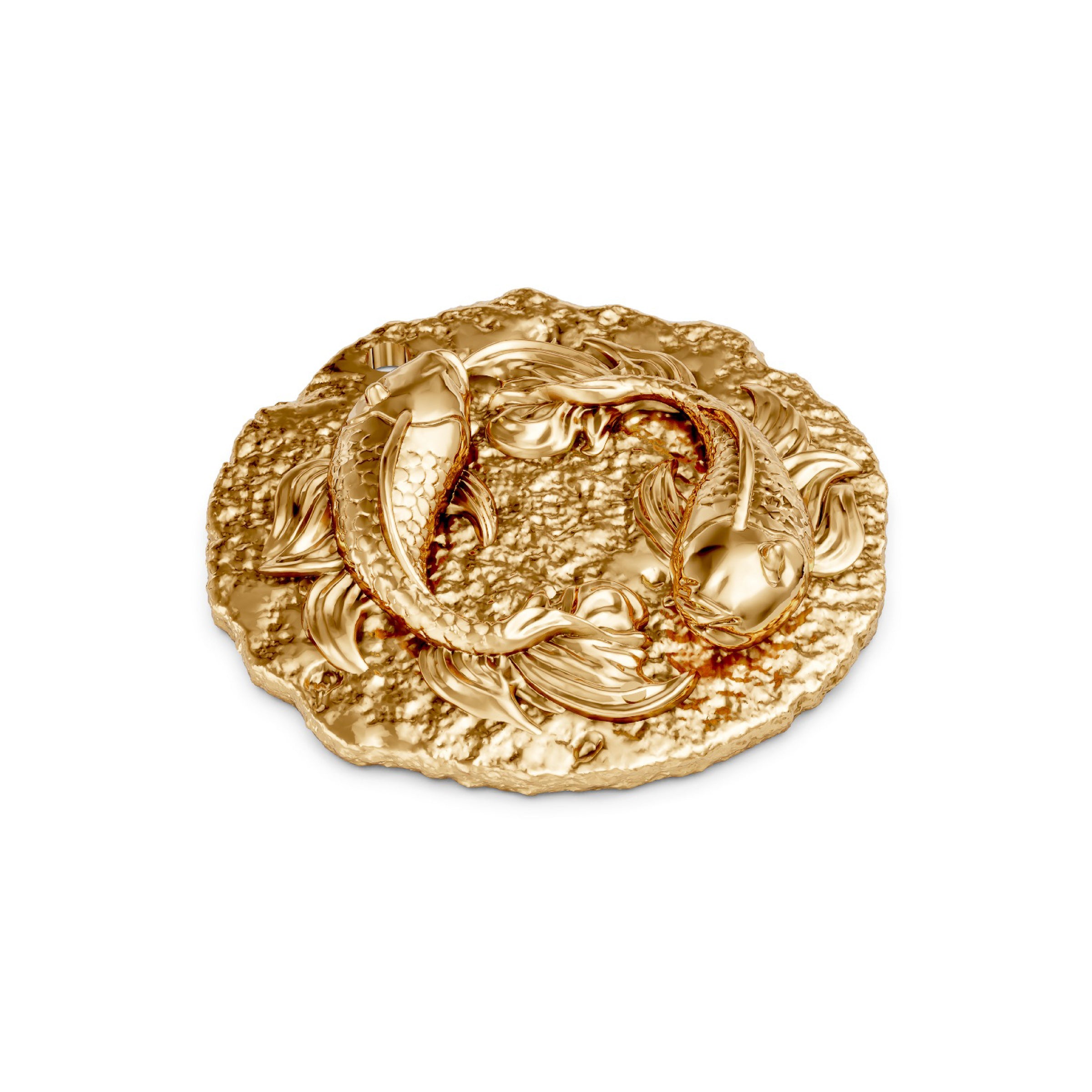 Pisces Zodiac Medallion