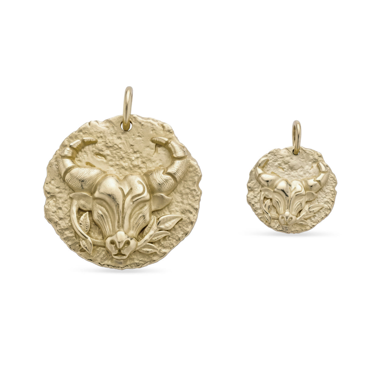 Taurus Zodiac Medallion Medium