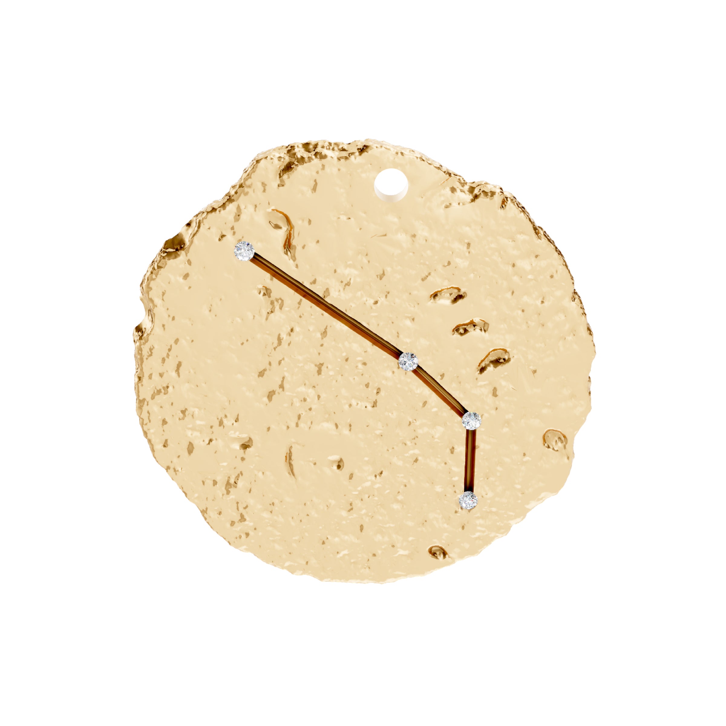 Aries Zodiac Medallion