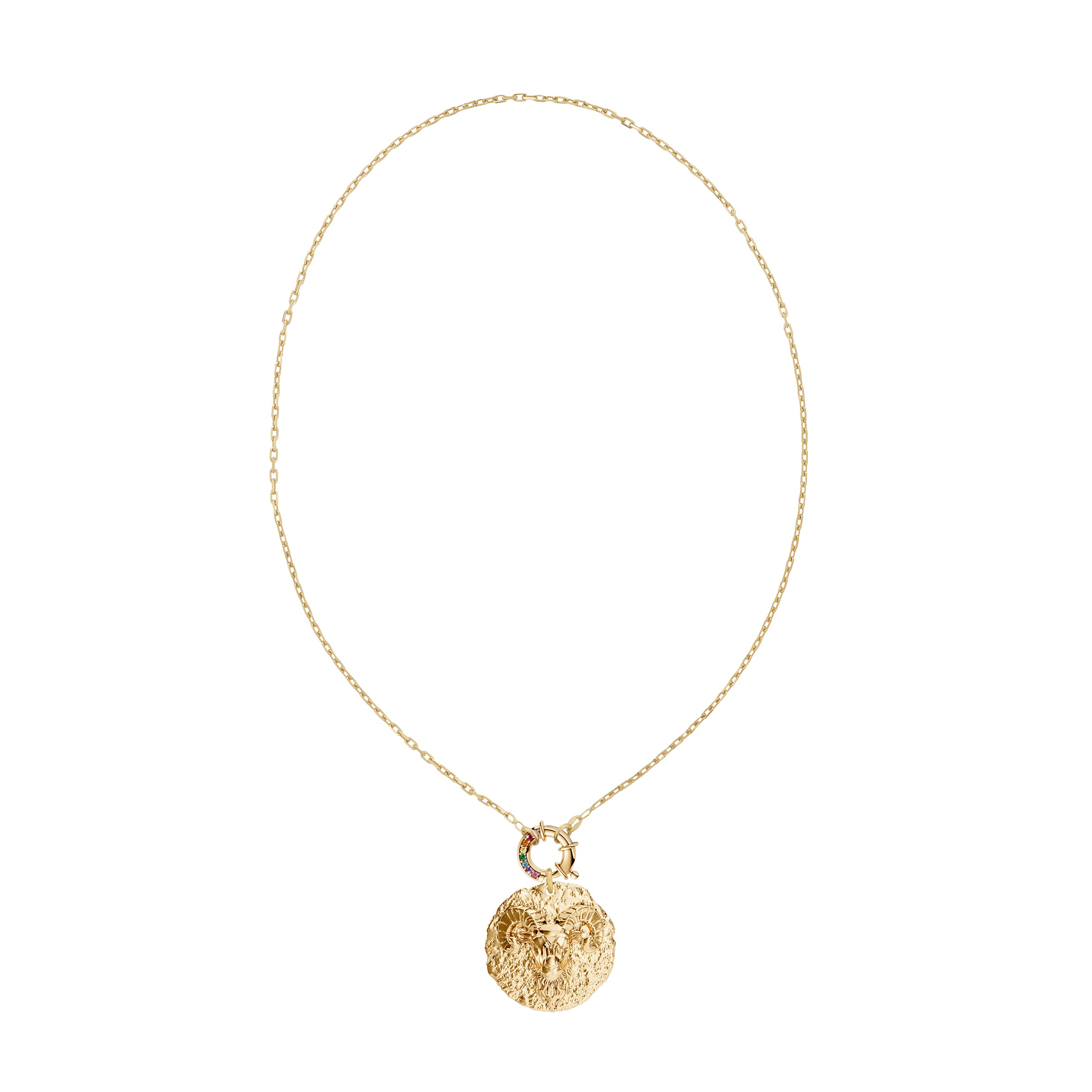 Aries Zodiac Medallion