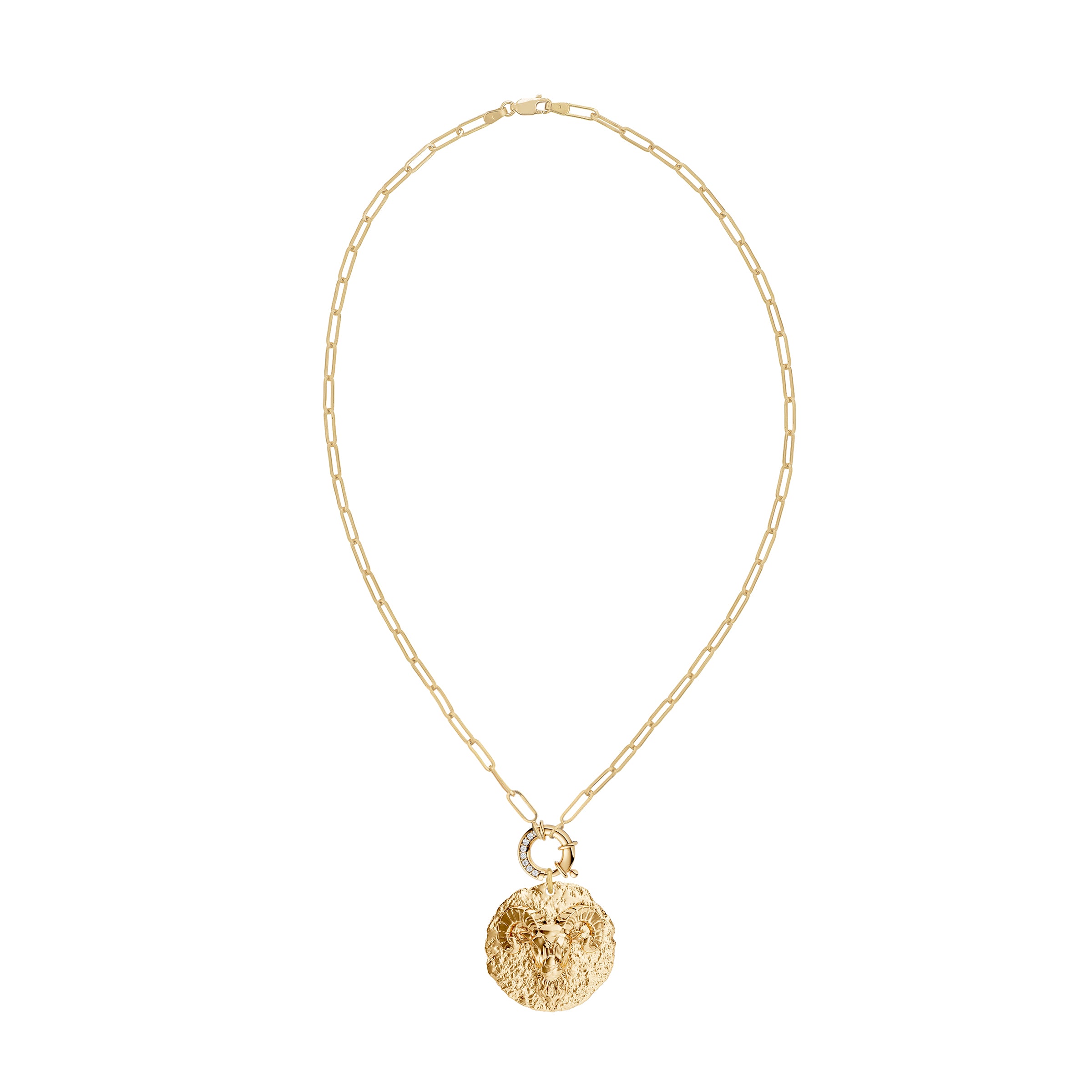 Aries Zodiac Medallion