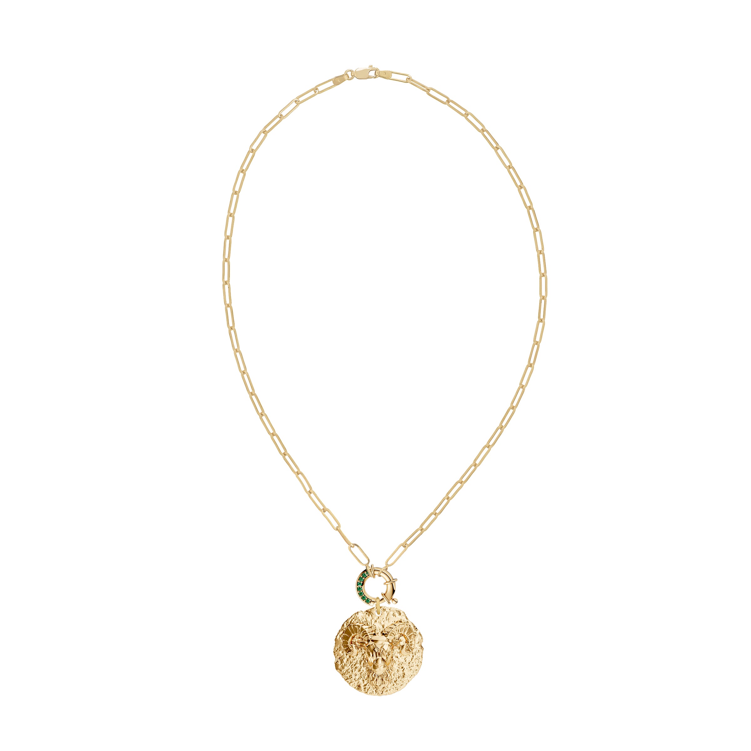 Aries Zodiac Medallion