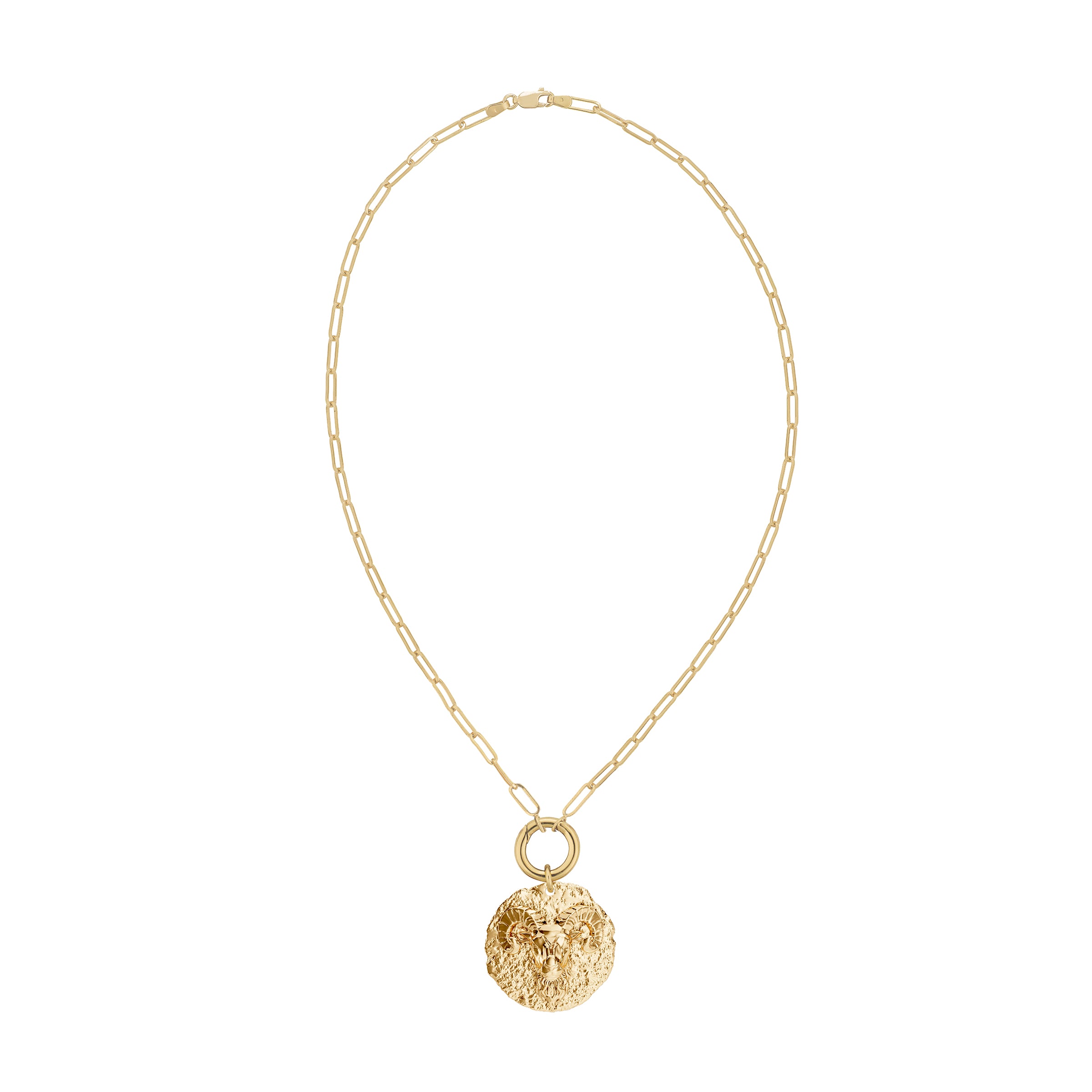 Aries Zodiac Medallion